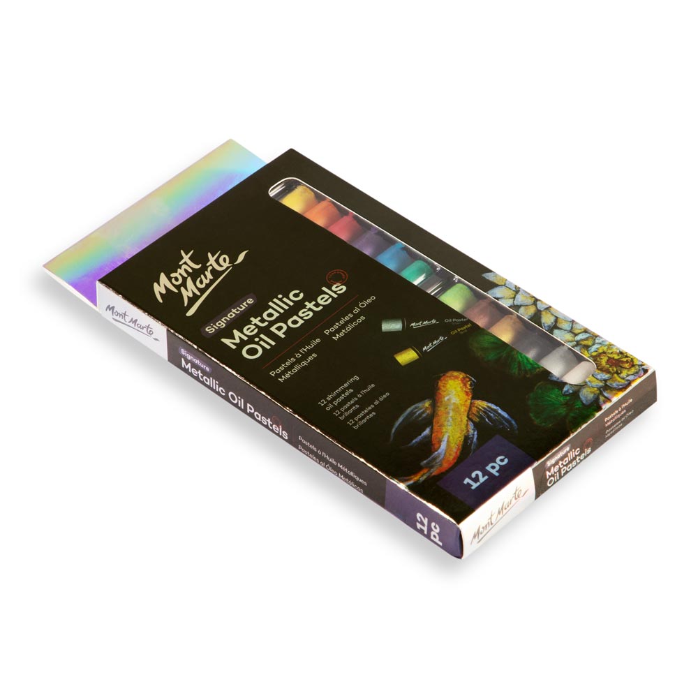 Metallic Oil Pastels Signature 12pc Set