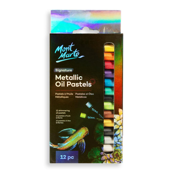 Metallic Oil Pastels Signature 12pc Set