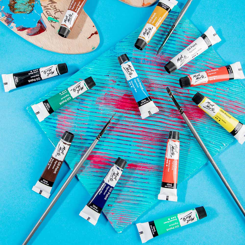 Oil Paints Signature 12pc x 12ml (0.4 US fl.oz)