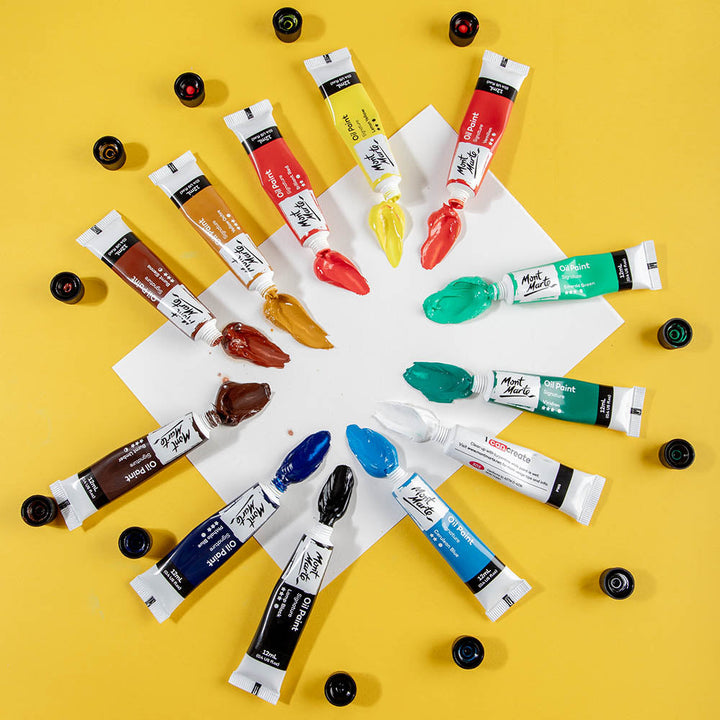 Oil Paints Signature 12pc x 12ml (0.4 US fl.oz)