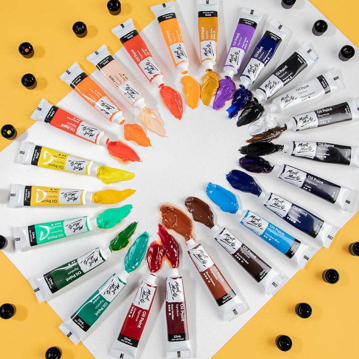 Mont Marte Oil Paints Signature 24pc x 12ml