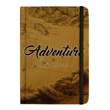 Mooch Adventure Awaits Diary Buff & Khaki/ India's Best Online Store
