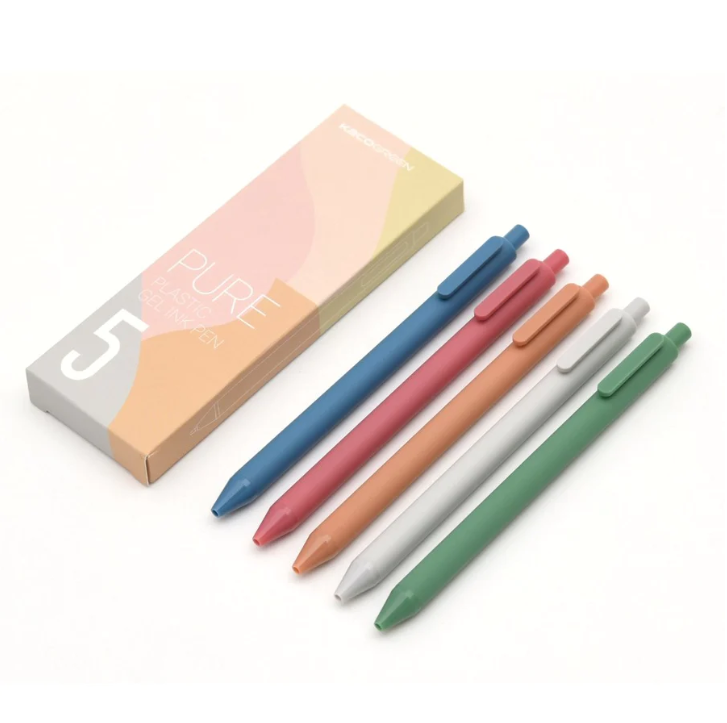 Multi Colour Kacogreen Pure Morandi Gel Pen ABS Plastic Material