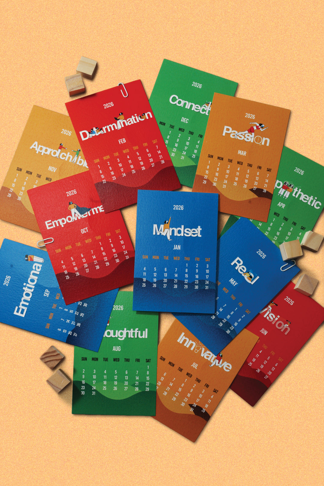 Creative Convert Mindset Desk Calendar