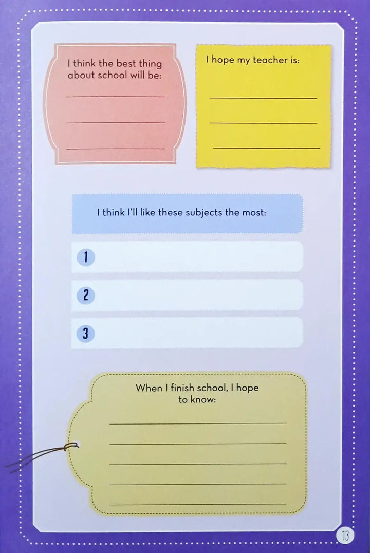 My School Years Journal | Children’s School Memory &amp; Keepsake Journal Bbag | India’s Best Online Stationery Store