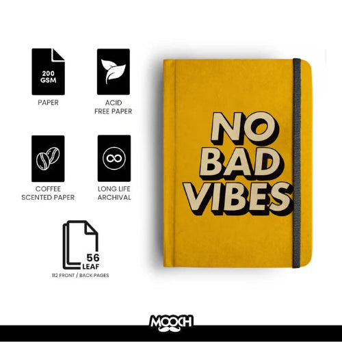 NOBADVIBESYELLOW_1/ Bbag India's best online stationery 