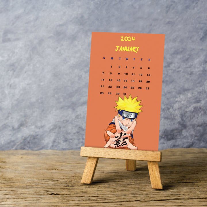 Creative Convert Naruto Desk Calendar - Bbag | India’s Best Online Stationery Store
