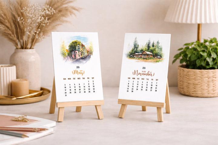 Creative Convert Nature Desk Calendar