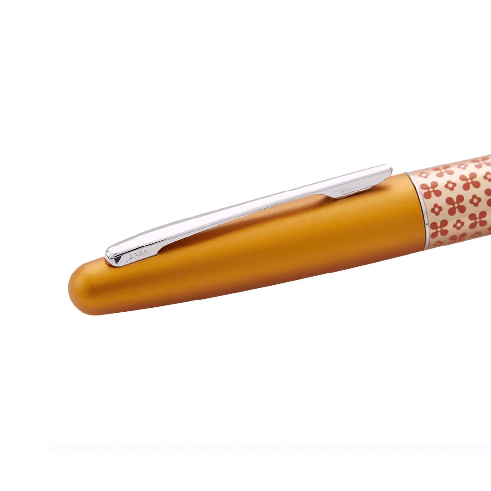Pilot Metropolitan MR3 Retro Pop Fountain Pen Orange Flower Bbag | India’s Best Online Stationery Store