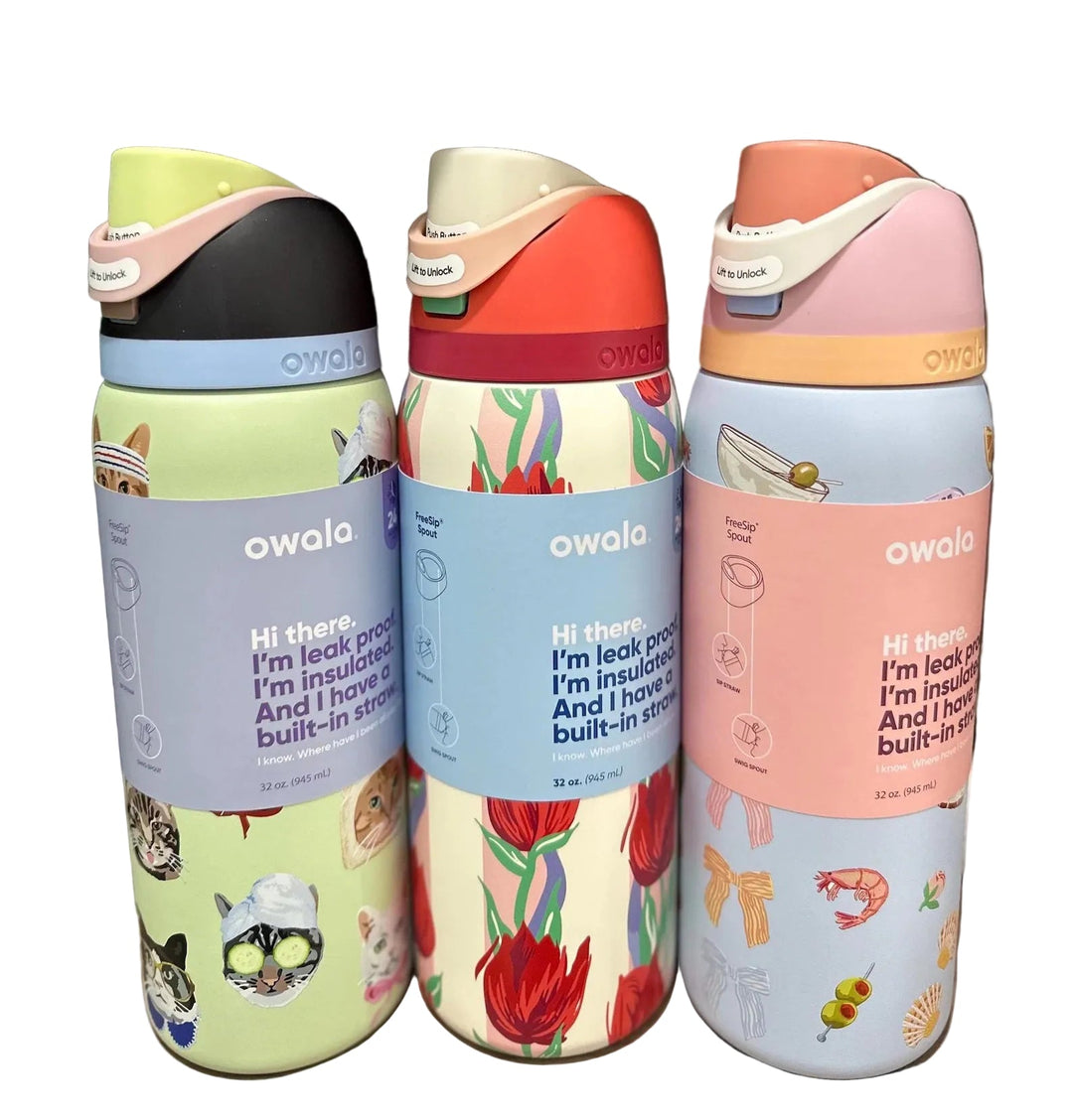 Owala FreeSip Tumbler 710ml Vacuum Insulated Leakproof Water Bottle Bbag | India’s Best Online Stationery Store
