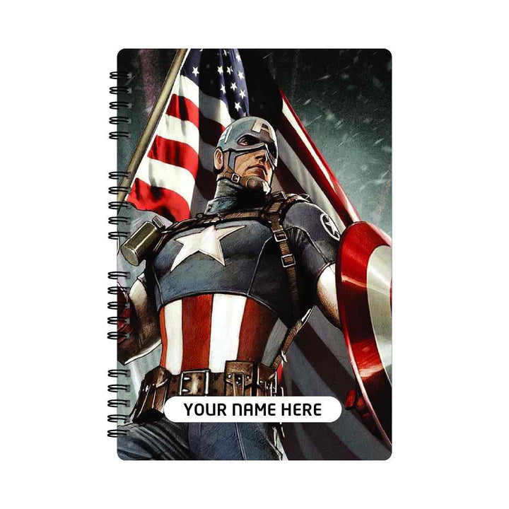 Creative Convert Captain America Hero Diary Creative Convert