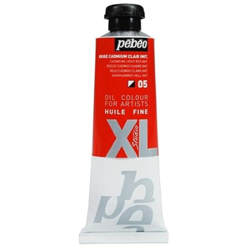 Pebeo Studio Fine XL Oil - cadmium light Red Lmit. (05) - Tube of 37 ML / bbag indias best online store 
