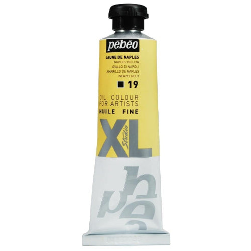 PEBEO Studio Fine XL Oil - Naples  Yellow  (19) - Tube of 37 ML Bbag indias best online store 

