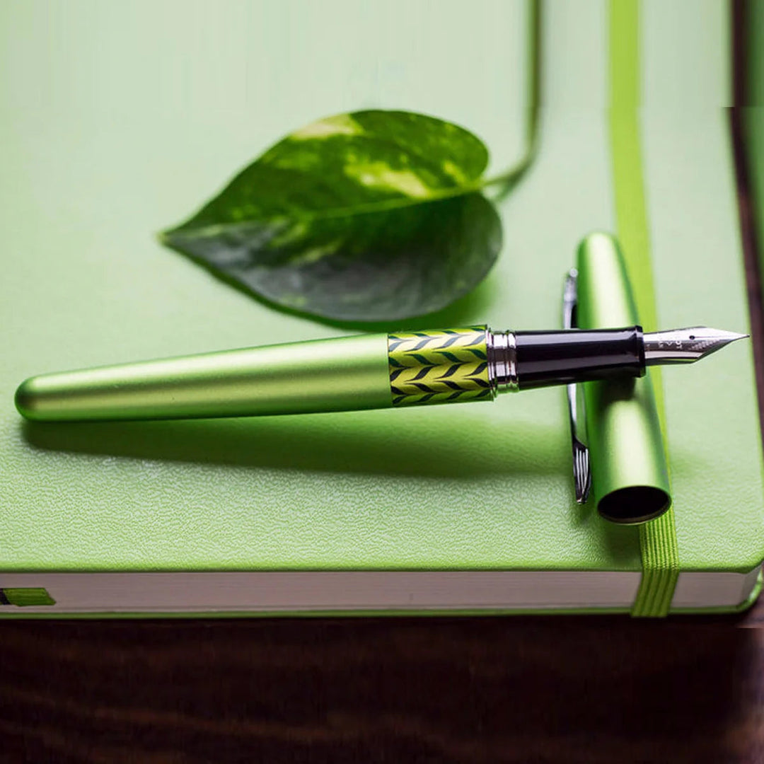 Pilot MR 3 Retro Pop Collection Metallic Light Green Fountain Pen – Medium Nib Pilot