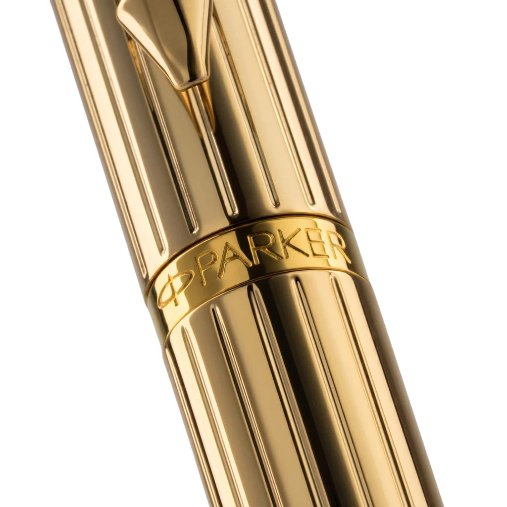 Parker Premium Rialto Gold GT Fountain Pen Bbag | India’s Best Online Stationery Store