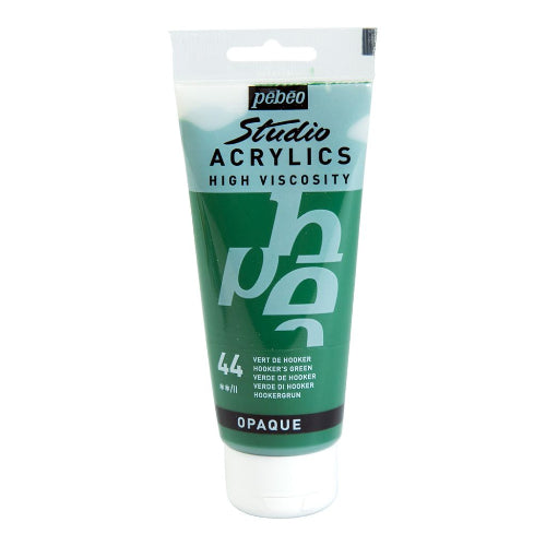 Pebeo High Viscosity Studio Acrylics - Hooker's Green (44) - Tube of 100 ML
/ bbag indias best online store 