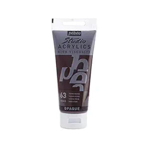 Pebeo High Viscosity Studio Acrylics - Terra Rossa (63) - Tube of 100 ML / bbag indias  best online store 