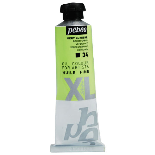 PEBEO Studio Fine XL Oil - Bright Green (34) - Tube of 37 ML / Bbag indias best online store 
