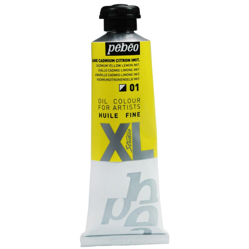 PEBEO Studio Fine XL Oil - Cadmium Yellow lmit. (01) - Tube of 37 ML Bbag indias best online store 
