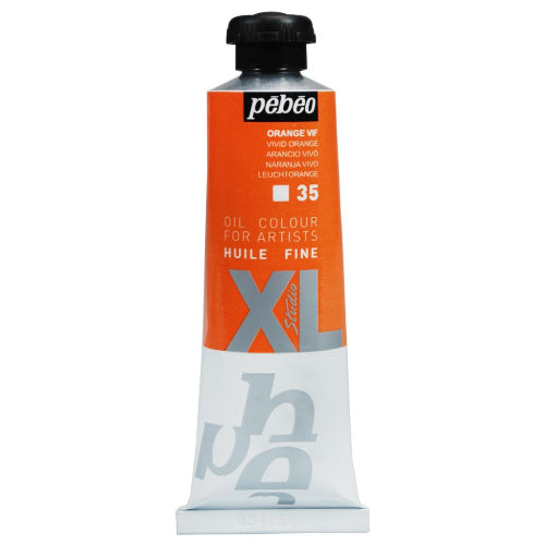 Pebeo Studio Fine XL Oil vivid orange 35 Tube of 37 ML / Bbag Indias best Online store 