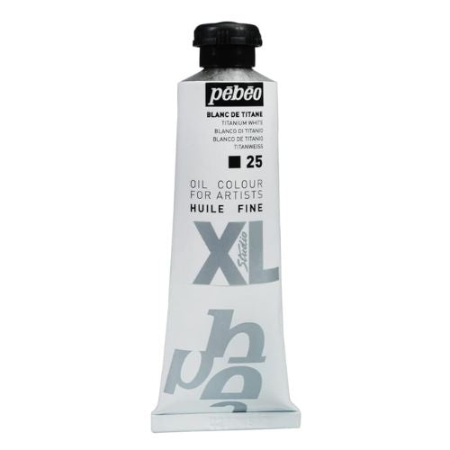 Pebeo Studio Fine XL Oil - Titanium  white 25 - Tube of 37 ML / bbag indias best online store 