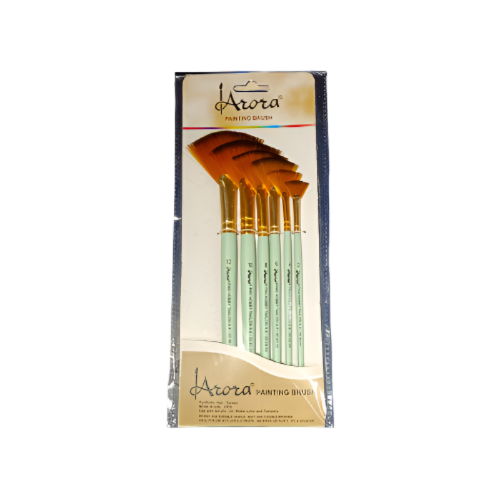 Arora Fan Brush Set of 6