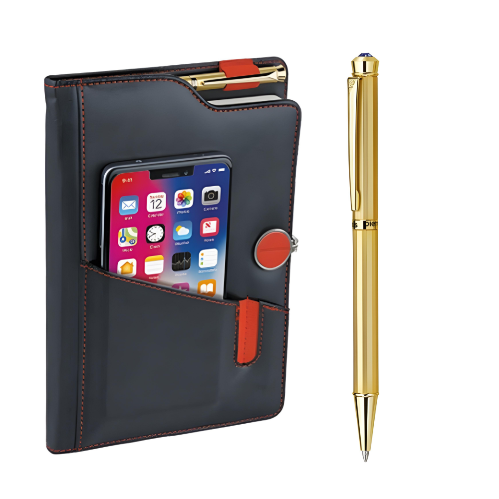 Pierre Cardin Mobilio Gift Set – Luxury Pen & Diary Combo