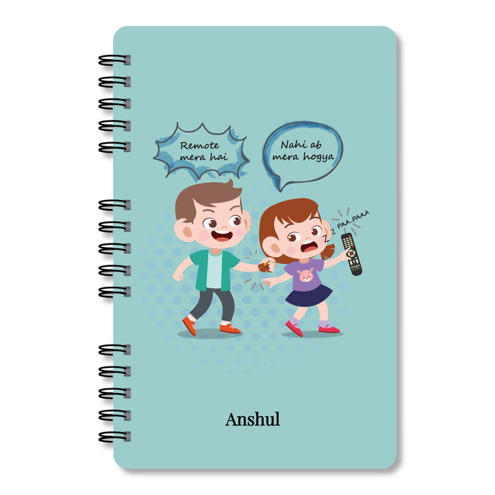 Creative Convert Remote Fight Diary  gift for your sibling 