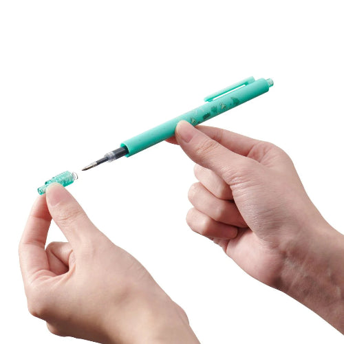 Rocket Gel Ink Pen Bronze Age 3 Piece Set green color / bbag indias best online store