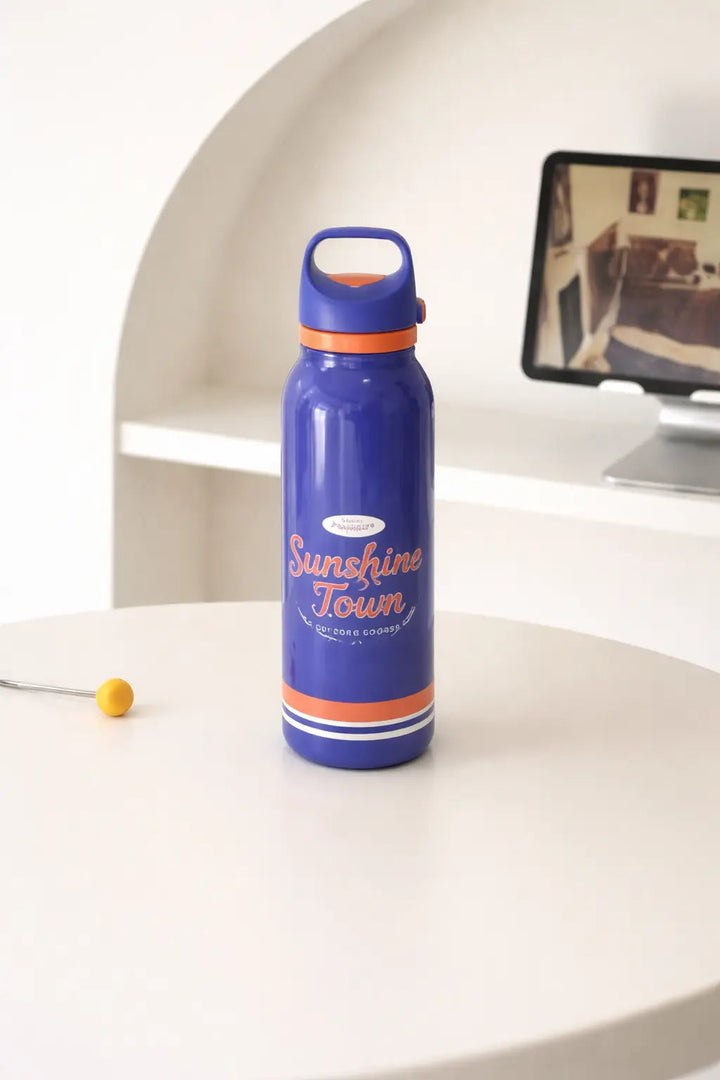 SITARAYURI Kids Water Bottle 600ml  Stainless Steel Insulated Leakproof Bottle Bbag | India’s Best Online Stationery Store