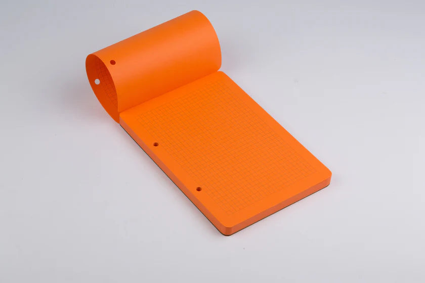 Numic WSJ 2.0 A5 Memo Notepads – Kraft, Orange, Purple & Pink | 100 Grid Pages | 75/80 GSM