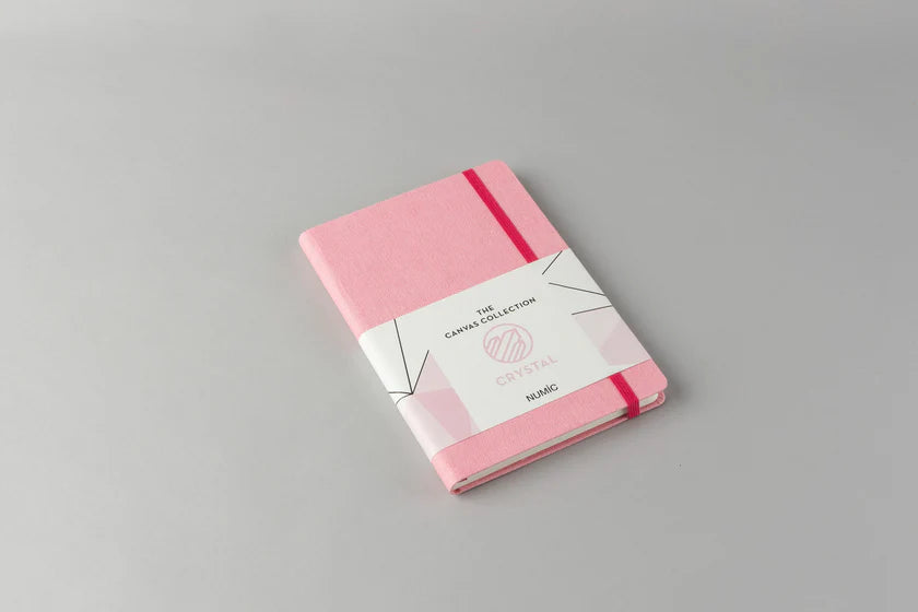 Numic Canvas Collection A5 Notebook (Azure, Chocolate, Cumin, Light Blue, Marine, Light Pink)