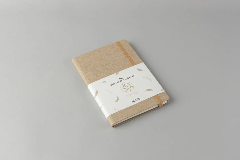 Numic Canvas Collection A5 Notebook (Azure, Chocolate, Cumin, Light Blue, Marine, Light Pink)