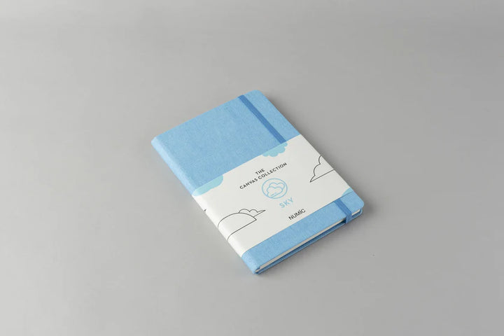 Numic Canvas Collection A5 Notebook (Azure, Chocolate, Cumin, Light Blue, Marine, Light Pink)