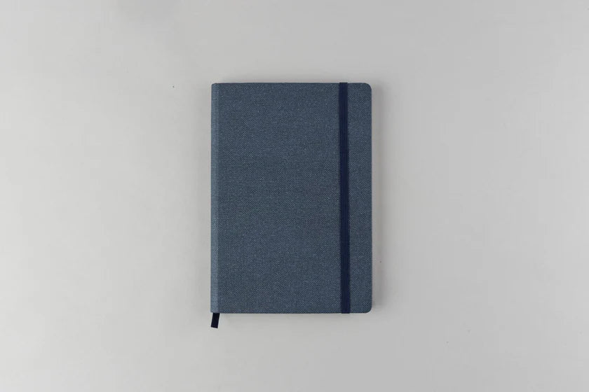 Numic Canvas Collection A5 Notebook (Azure, Chocolate, Cumin, Light Blue, Marine, Light Pink)