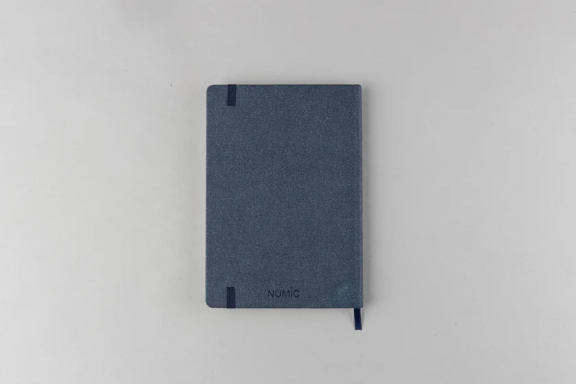Numic Canvas Collection A5 Notebook (Azure, Chocolate, Cumin, Light Blue, Marine, Light Pink)