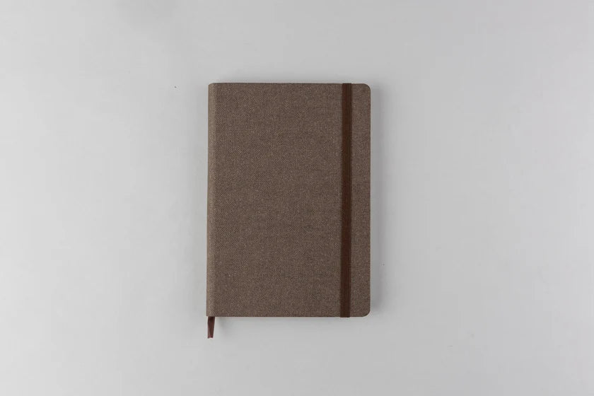 Numic Canvas Collection A5 Notebook (Azure, Chocolate, Cumin, Light Blue, Marine, Light Pink)