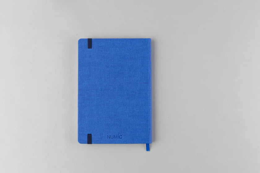 Numic Canvas Collection A5 Notebook (Azure, Chocolate, Cumin, Light Blue, Marine, Light Pink)