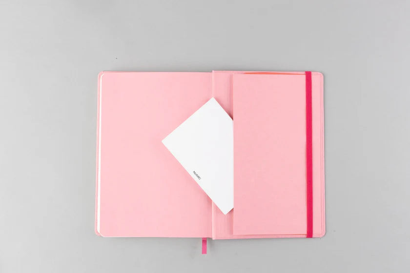 Numic Canvas Collection A5 Notebook (Azure, Chocolate, Cumin, Light Blue, Marine, Light Pink)