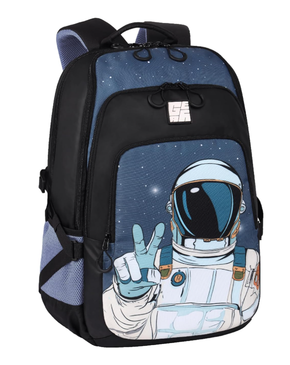 Gear Astronomer 19" Backpack Black-Grey | 37L Laptop Backpack Bbag | India’s Best Online Stationery Store