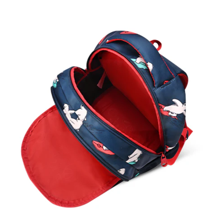 Gear Bear 17" Backpack Navy-Red | Large Laptop Backpack Bbag | India’s Best Online Stationery Store