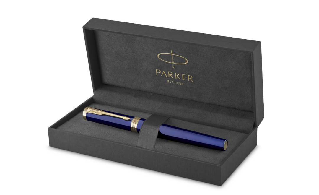 Parker Ingenuity Blue GT Fountain pen Bbag | India’s Best Online Stationery Store