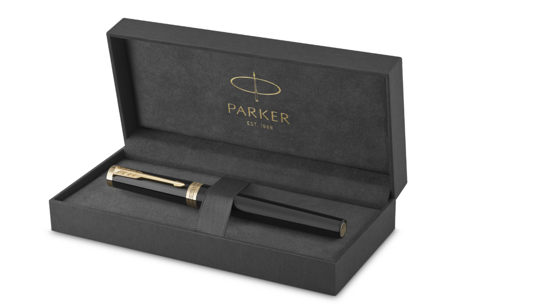 Parker Ingenuity Black GT Fountain pen Bbag | India’s Best Online Stationery Store