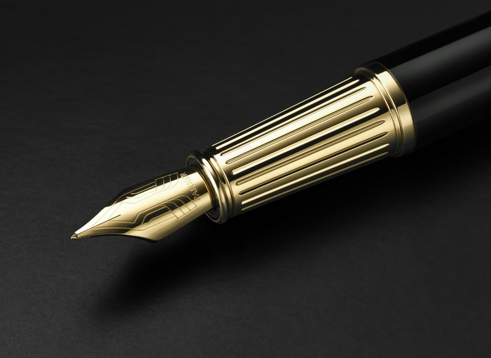 Parker Ingenuity Black GT Fountain pen Bbag | India’s Best Online Stationery Store