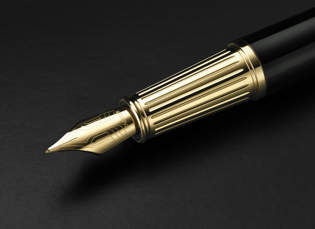 Parker Ingenuity Black GT Fountain pen Bbag | India’s Best Online Stationery Store