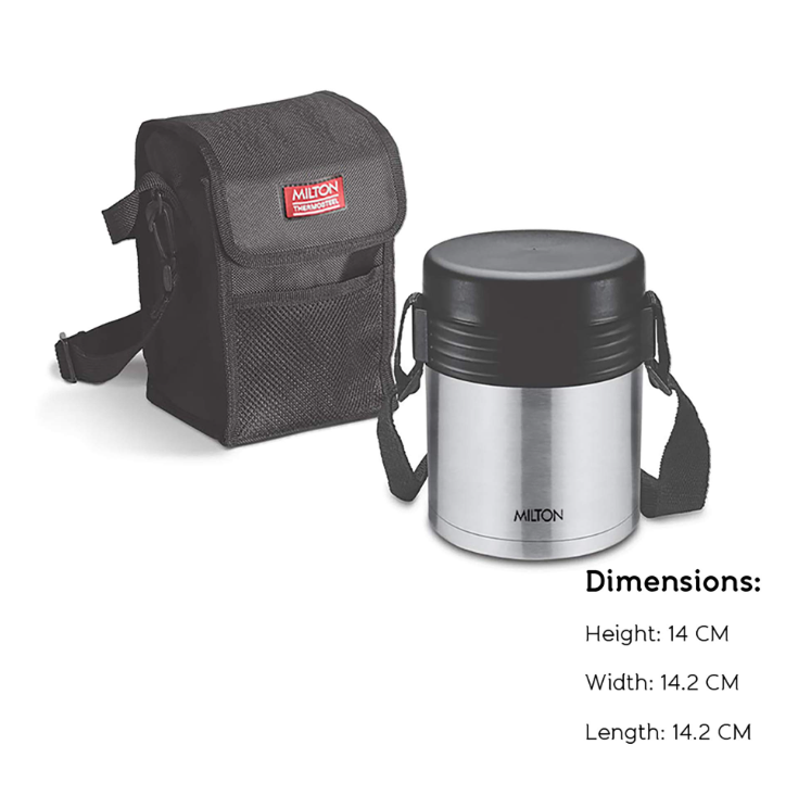 Milton Thermosteel Tuscany 3 Tiffin Bbag | India’s Best Online Stationery Store