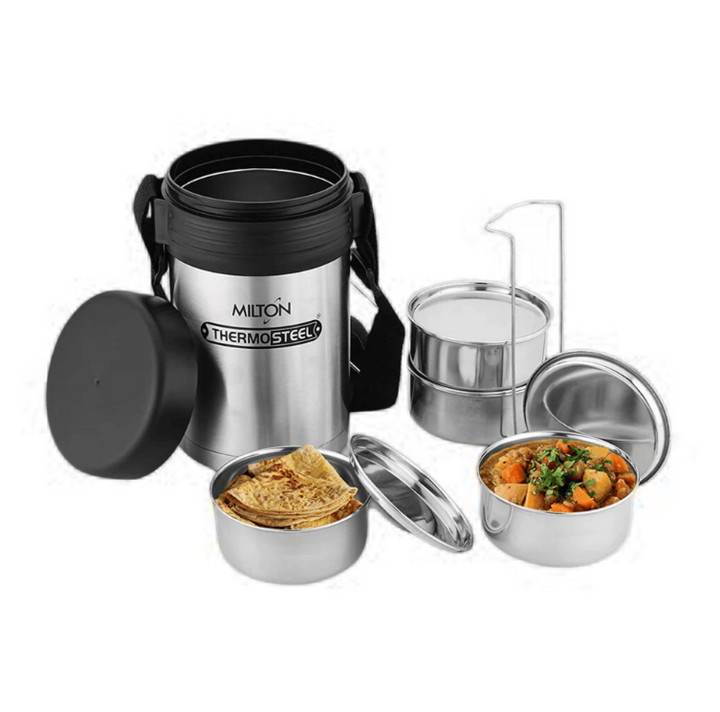 Milton Thermosteel Tuscany 3 Tiffin Bbag | India’s Best Online Stationery Store