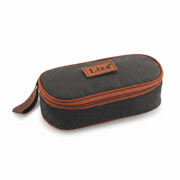 Liza Micro Steel 2 Lunch Box Set 275ML Stainless Steel Leak Proof Tiffin with Carry Pouch Bbag | India’s Best Online Stationery Store