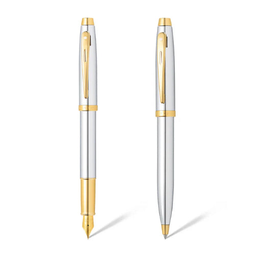 sheaffer Twin Fountain Pen + Ball Pen / Bbag Indias best online store
