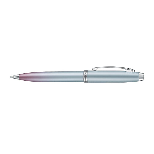Sheaffer 100 9376 Expressions Blue and Pink Pearlised Gradient Ballpoint Pen with Chrome-plated Trims / Bbag Indias Best Online Store
